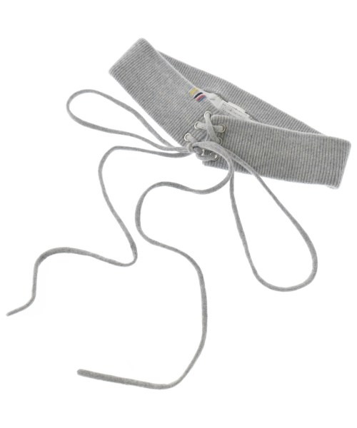 extreme cashmere(エクストリームカシミア)ベルト グレー サイズ:F/2200644573429