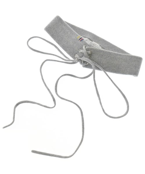 extreme cashmere(エクストリームカシミア)ベルト グレー サイズ:F/2200644573436