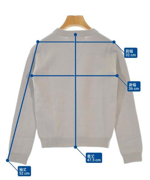 extreme cashmere（エクストリームカシミア）ニット・セーター グレー サイズ:F レディース/2200644573443