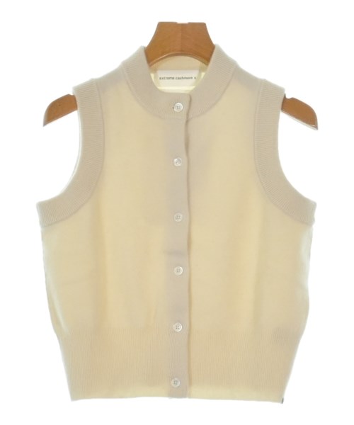 extreme cashmere(エクストリームカシミア)ベスト 白 サイズ:F/2200644573856