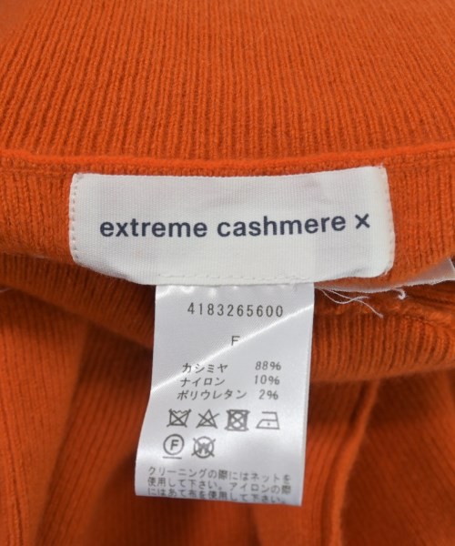 extreme cashmere（エクストリームカシミア）ニット・セーター オレンジ サイズ:F レディース/2200644573870