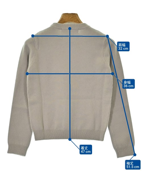 extreme cashmere（エクストリームカシミア）ニット・セーター グレー サイズ:F レディース/2200644580632