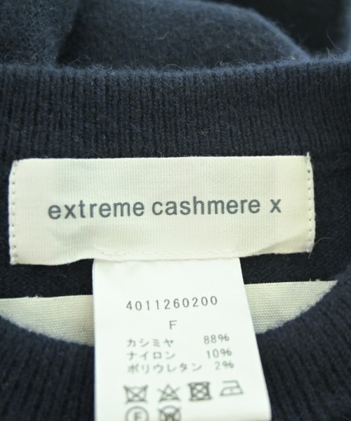extreme cashmere（エクストリームカシミア）ニット・セーター 紺 サイズ:F レディース/2200644585262
