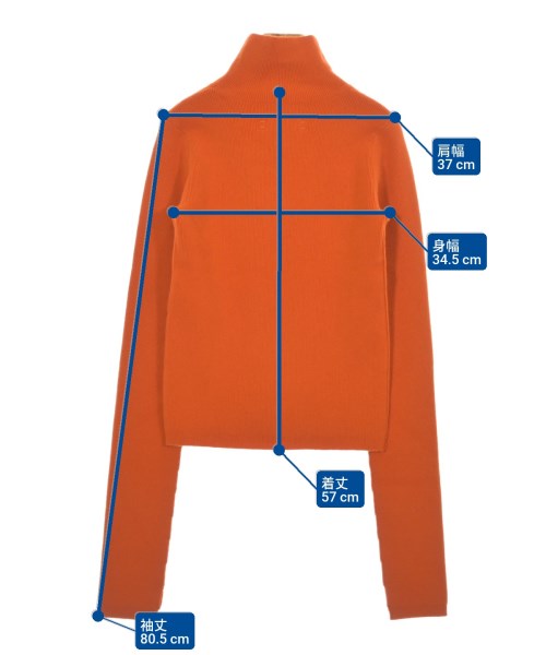 extreme cashmere（エクストリームカシミア）ニット・セーター オレンジ サイズ:F レディース/2200644585286