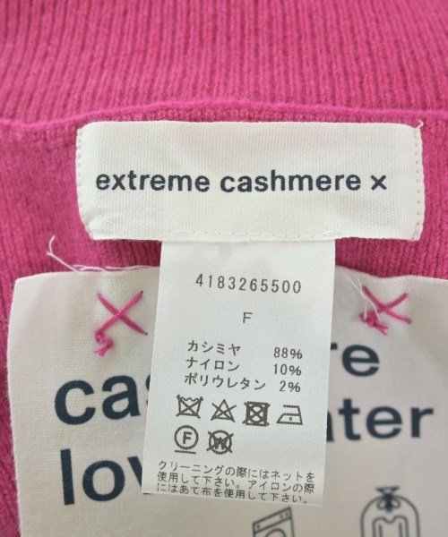 extreme cashmere（エクストリームカシミア）ニット・セーター ピンク サイズ:F レディース/2200644585293