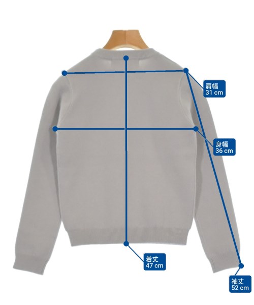 extreme cashmere（エクストリームカシミア）ニット・セーター グレー サイズ:F レディース/2200644608824