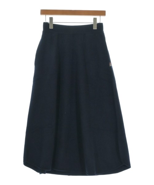 extreme cashmere(エクストリームカシミア)ロング・マキシ丈スカート 紺 サイズ:F/2200644608893