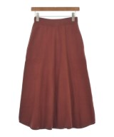 extreme cashmere（エクストリームカシミア）ロング・マキシ丈スカート 茶 サイズ:F レディース/2200644609296