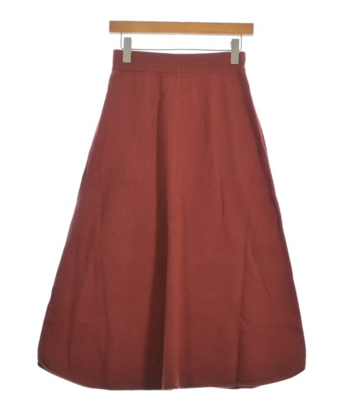 extreme cashmere（エクストリームカシミア）ロング・マキシ丈スカート 茶 サイズ:F レディース/2200644609357