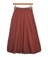 extreme cashmere（エクストリームカシミア）ロング・マキシ丈スカート 茶 サイズ:F レディース/2200644609357