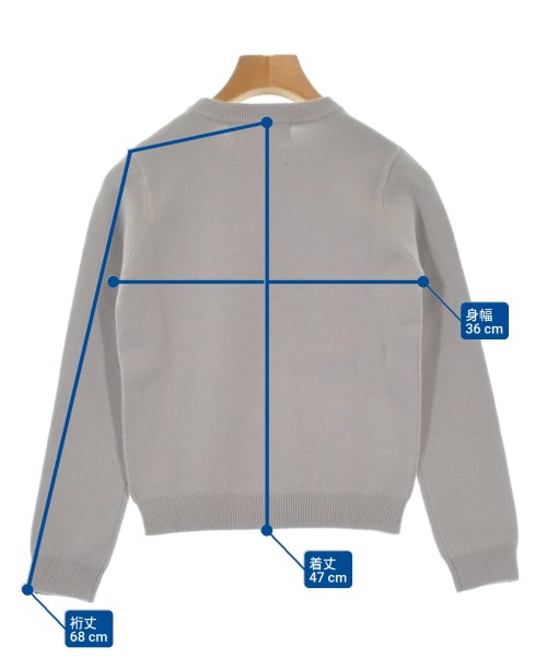 extreme cashmere（エクストリームカシミア）ニット・セーター グレー サイズ:F レディース/2200644612852