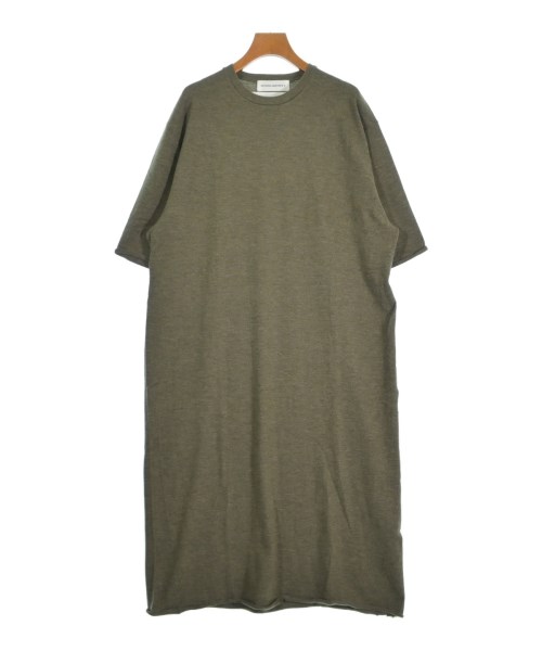 extreme cashmere(エクストリームカシミア)ワンピース カーキ サイズ:F/2200644760775