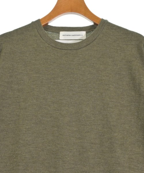 extreme cashmere（エクストリームカシミア）ワンピース カーキ サイズ:F レディース/2200644760775