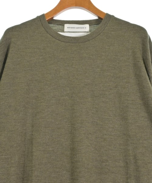 extreme cashmere（エクストリームカシミア）ワンピース カーキ サイズ:F レディース/2200644760836