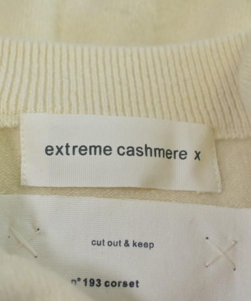 extreme cashmere（エクストリームカシミア）ニット・セーター 白 サイズ:F レディース/2200644760843
