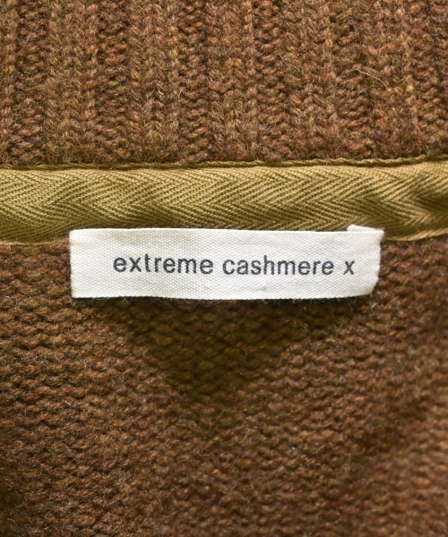 extreme cashmere（エクストリームカシミア）カーディガン 茶 サイズ:-(XL位) メンズ/2200540941148