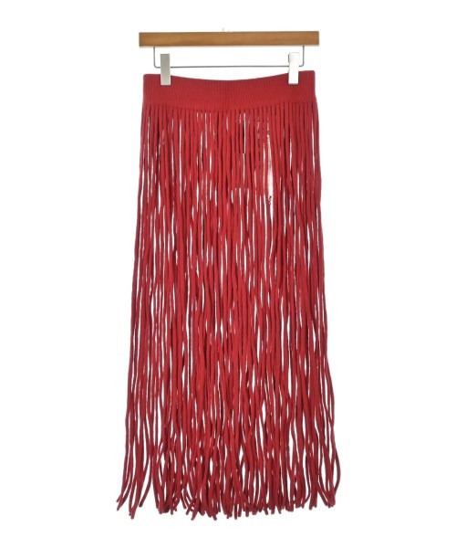extreme cashmere(エクストリームカシミア)ロング・マキシ丈スカート 赤 サイズ:F/2200631134978
