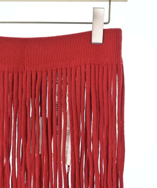 extreme cashmere（エクストリームカシミア）ロング・マキシ丈スカート 赤 サイズ:F レディース/2200631134978