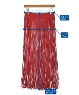 extreme cashmere（エクストリームカシミア）ロング・マキシ丈スカート 赤 サイズ:F レディース/2200631134978