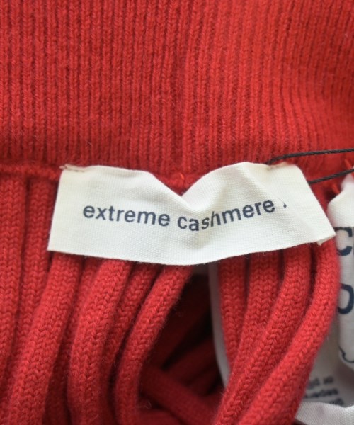 extreme cashmere（エクストリームカシミア）ロング・マキシ丈スカート 赤 サイズ:-(S位) レディース/2200631147954