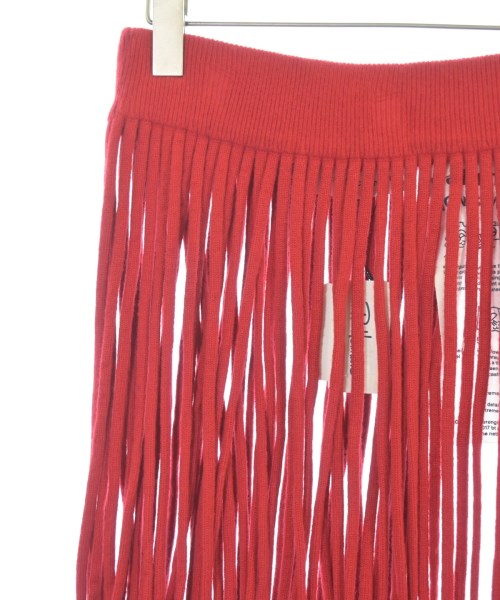 extreme cashmere（エクストリームカシミア）ロング・マキシ丈スカート 赤 サイズ:-(S位) レディース/2200631147954
