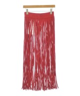 extreme cashmere（エクストリームカシミア）ロング・マキシ丈スカート 赤 サイズ:-(S位) レディース/2200631147954