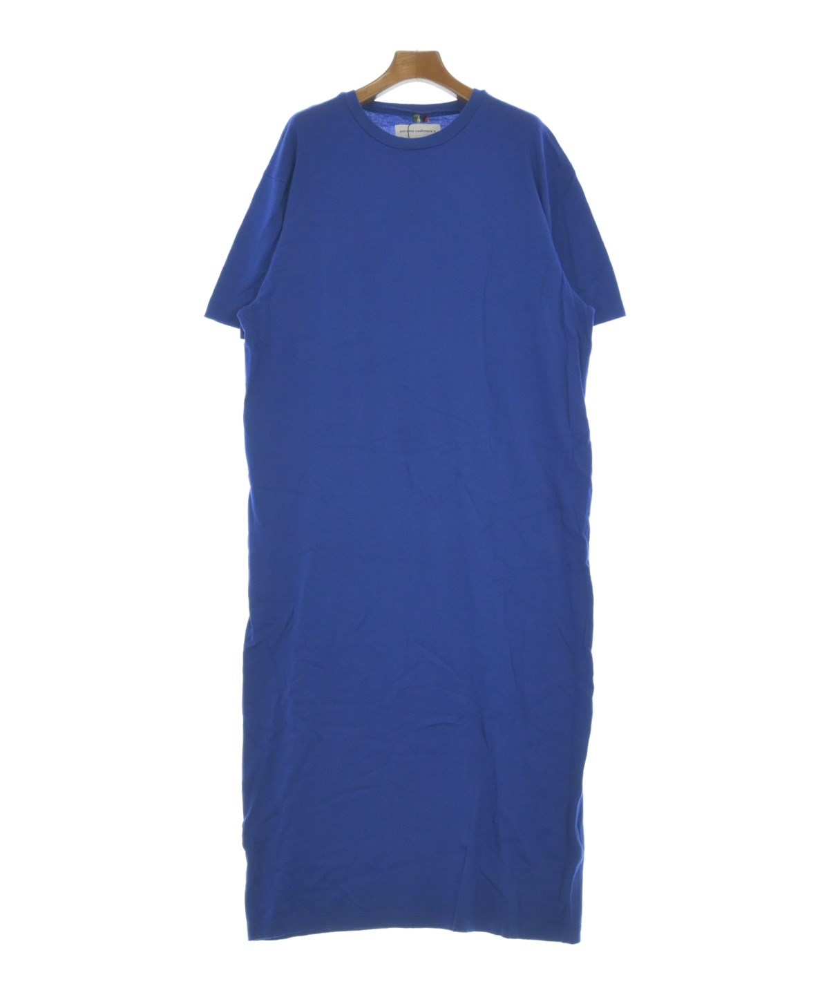 extreme cashmere（エクストリームカシミア）ワンピース 青 サイズ:F 