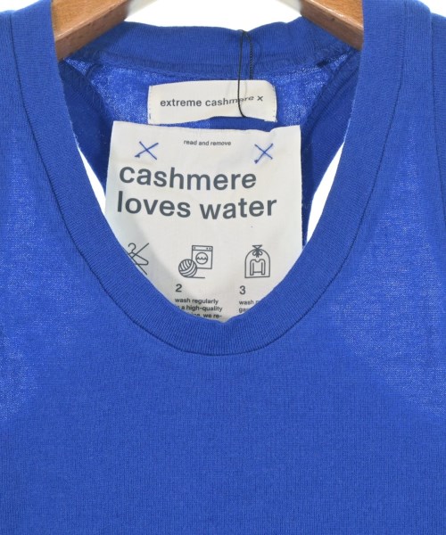 extreme cashmere（エクストリームカシミア）ベスト/ノースリーブ 青 サイズ:F レディース/2200631169512