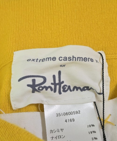 extreme cashmere（エクストリームカシミア）その他 黄 サイズ:F レディース/2200631181330