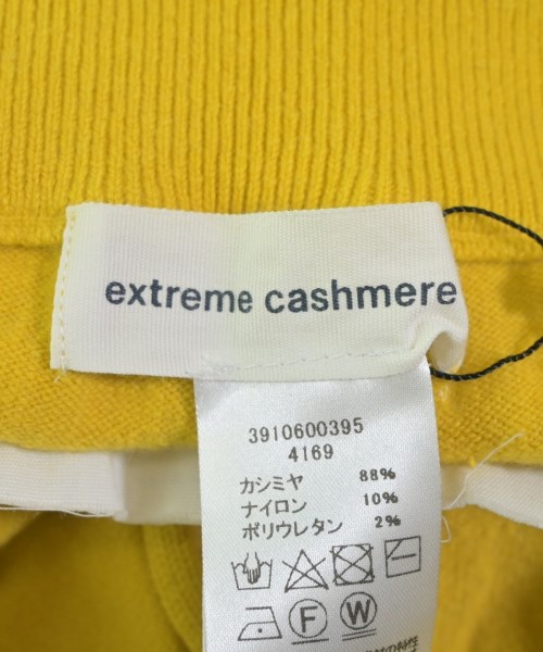 extreme cashmere（エクストリームカシミア）その他 黄 サイズ:F レディース/2200631181606