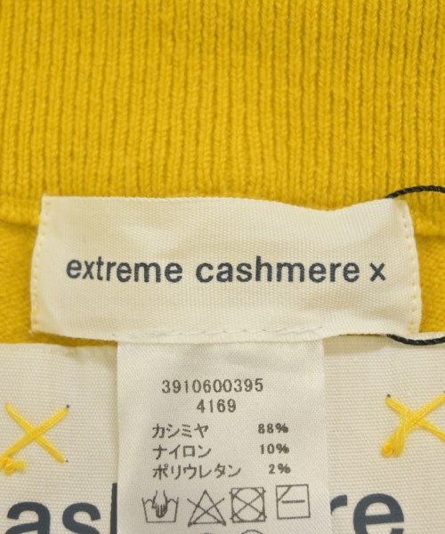extreme cashmere（エクストリームカシミア）その他 黄 サイズ:F レディース/2200631183099