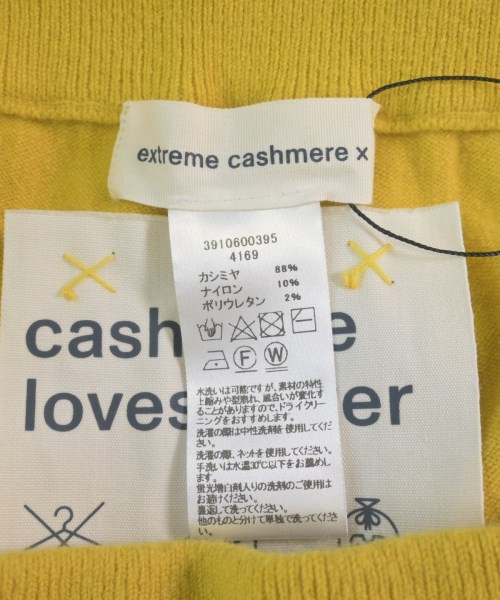 extreme cashmere（エクストリームカシミア）その他 黄 サイズ:F レディース/2200631197775
