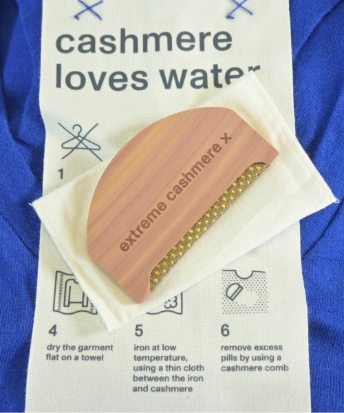 extreme cashmere（エクストリームカシミア）ニット・セーター 青 サイズ:F レディース/2200631227359