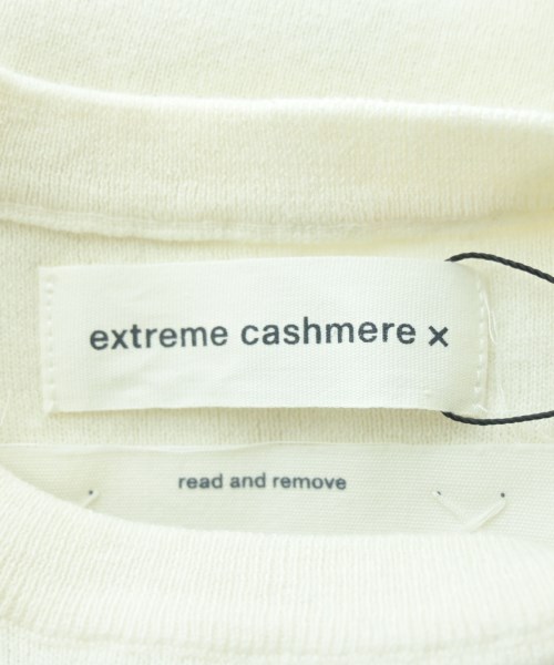 extreme cashmere（エクストリームカシミア）ニット・セーター 白 サイズ:F レディース/2200631228615