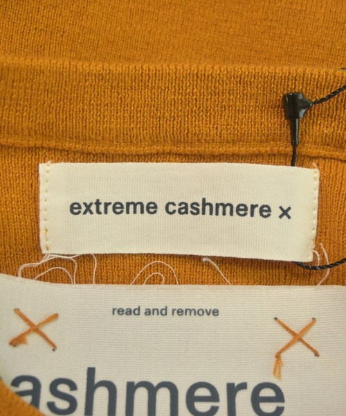 extreme cashmere（エクストリームカシミア）ニット・セーター オレンジ サイズ:F レディース/2200631231615