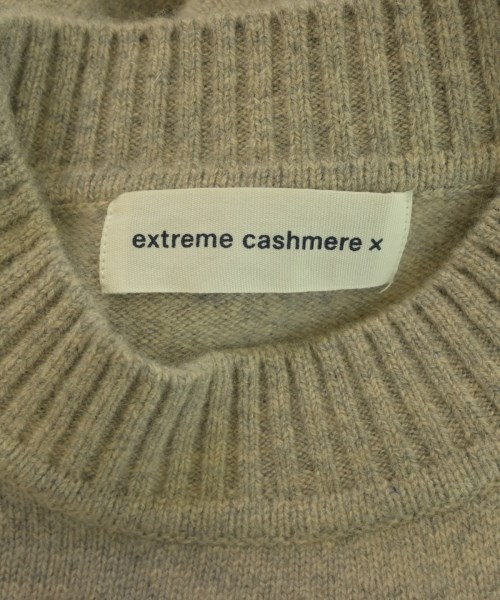 extreme cashmere（エクストリームカシミア）ニット・セーター ベージュ サイズ:F メンズ/2200632508020