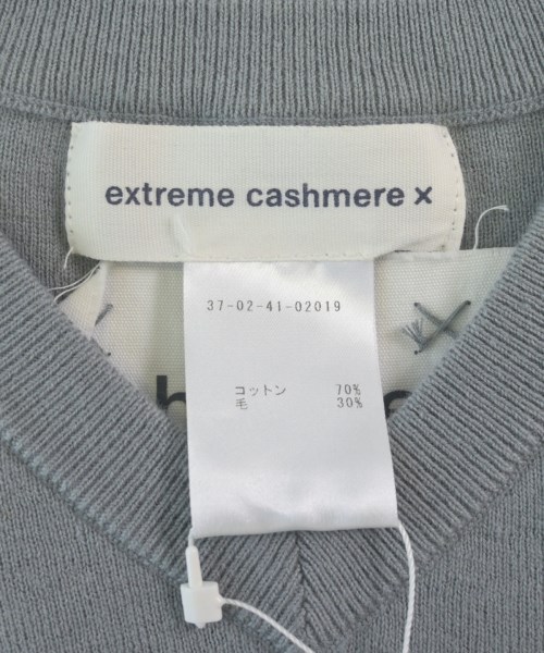 extreme cashmere（エクストリームカシミア）ニット・セーター グレー サイズ:F メンズ/2200621233070