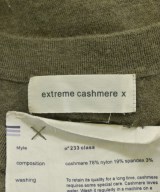 extreme cashmere（エクストリームカシミア）ニット・セーター カーキ サイズ:F レディース/2200678144039