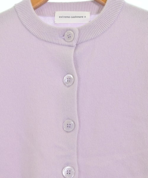 extreme cashmere（エクストリームカシミア）カーディガン 紫 サイズ:-(M位) レディース/2200677899053