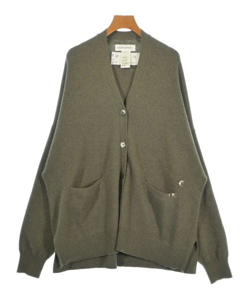 extreme cashmere(エクストリームカシミア)カーディガン カーキ サイズ:F/2200688790035