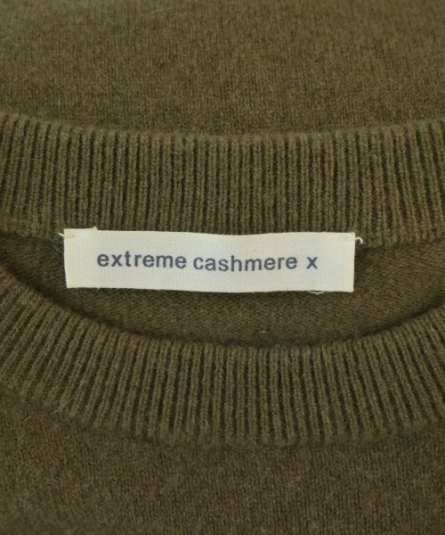 extreme cashmere（エクストリームカシミア）ニット・セーター カーキ サイズ:F レディース/2200645229035