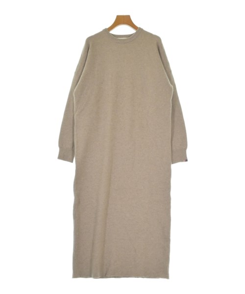 extreme cashmere(エクストリームカシミア)ワンピース ベージュ サイズ:F/2200643644311