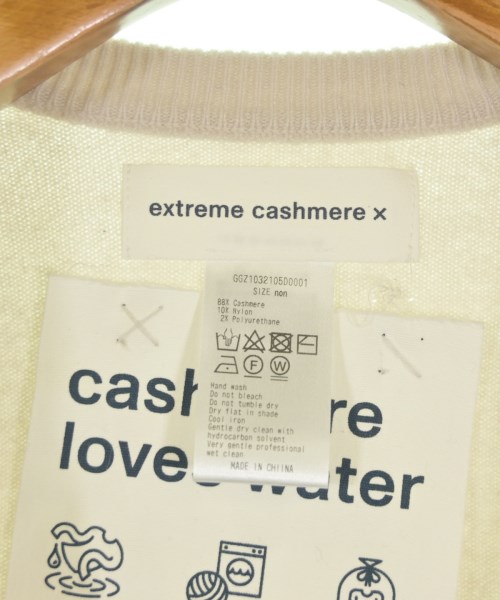 extreme cashmere（エクストリームカシミア）ニット・セーター ベージュ サイズ:non(XS位) レディース/2200646540108