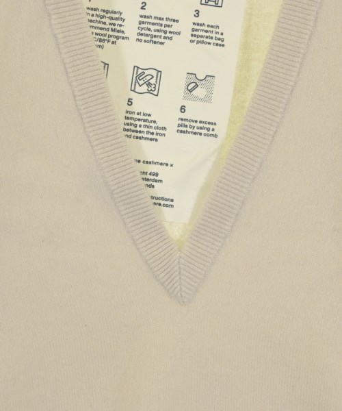 extreme cashmere（エクストリームカシミア）ニット・セーター ベージュ サイズ:non(XS位) レディース/2200646540108