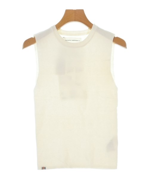 extreme cashmere(エクストリームカシミア)ベスト 白 サイズ:-(M位)/2200652645040