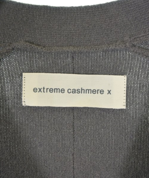 extreme cashmere（エクストリームカシミア）カーディガン グレー サイズ:F レディース/2200647416051