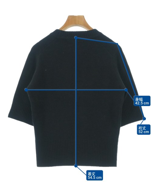 extreme cashmere（エクストリームカシミア）ニット・セーター 黒 サイズ:-(M位) レディース/2200704959101