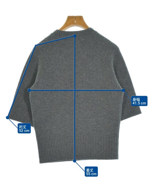 extreme cashmere（エクストリームカシミア）ニット・セーター グレー サイズ:-(M位) レディース/2200704959118