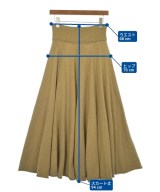 extreme cashmere（エクストリームカシミア）ロング・マキシ丈スカート ベージュ サイズ:-(M位) レディース/2200706675030