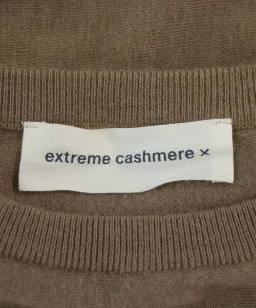 extreme cashmere（エクストリームカシミア）ニット・セーター 茶 サイズ:F レディース/2200703170156